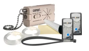 – Model BSCAPSS3 - Camp Perimeter Security System with 3 Modes Available for Survival Signaling System - Complete Emergency System for Hunters, Campers, Hikers, and Fishermen – White