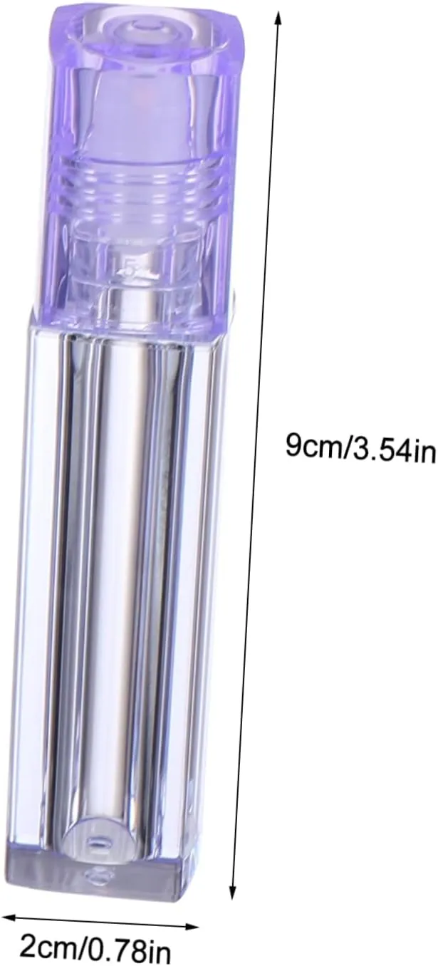 10pcs Plastic Roller Bottles Containers Caps Leak Design for Travel for Perfumes and Blends