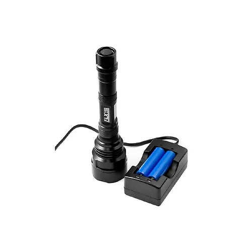 1200 Lum,flashlight, 2x18650 Batt,charger