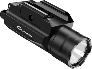 1350 Lumens Pistol Light Rail Mounted Flashlight, Rechargeable Gun Flashlights for Pistol Airsoft