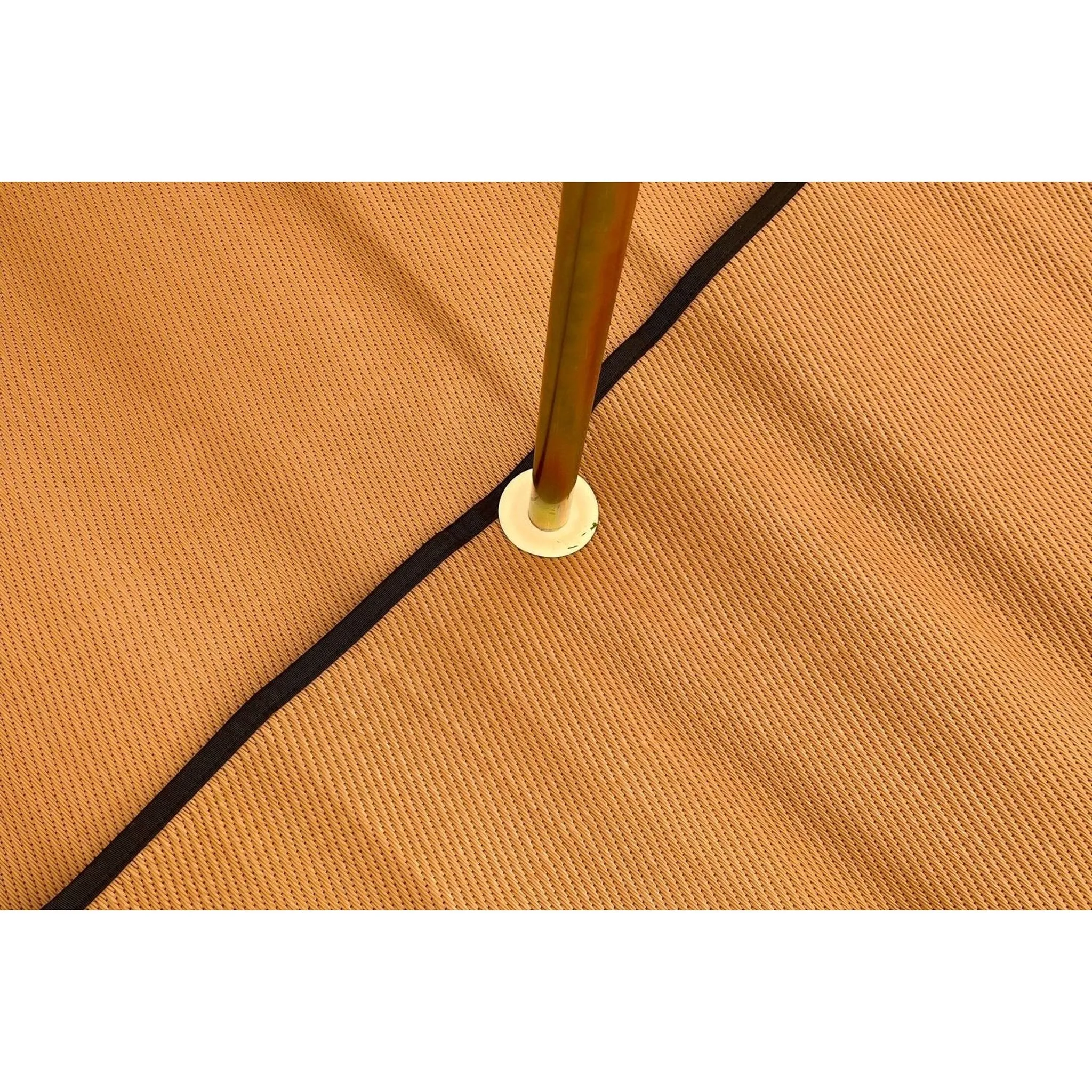 16' (5M) Striped Bell Tent Floor Matting Cover