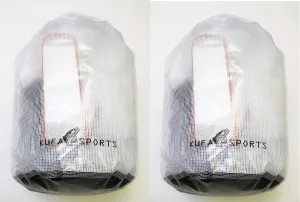2-Pack of KUFA Roll Top Dry Bag (Size:ø11.5"x19",Color:Clear) WBCx2
