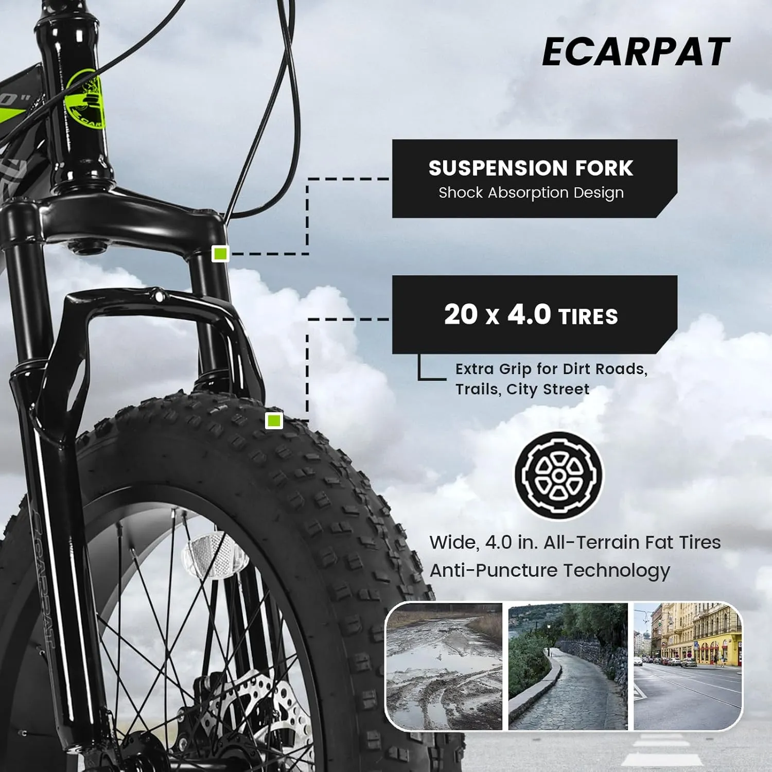 20 Inch Kids' Bike Ages 5-12, 7-Speed Mountain Bike Birthday Gifts Bicycles for Boys Girls Present, Outdoor Cycling City Snow Mountain Bikes
