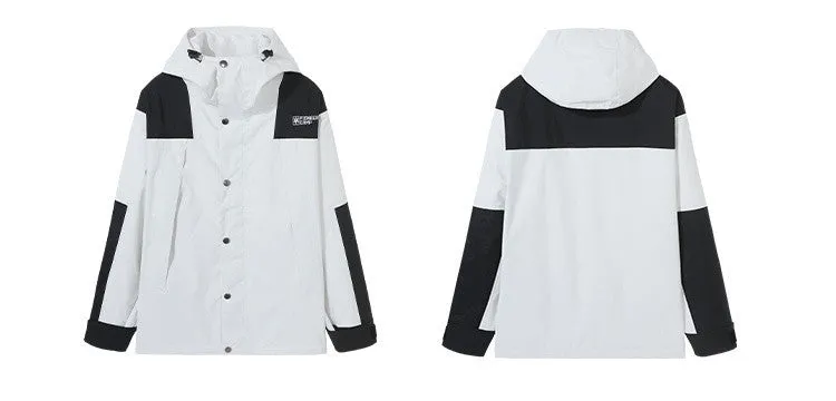 2023 new windproof waterproof spring and autumn outdoor hardshell jacket zipper jacket