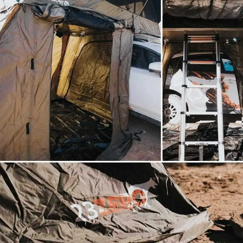 23ZERO Walkabout Soft Shell Roof Top Tent Annex
