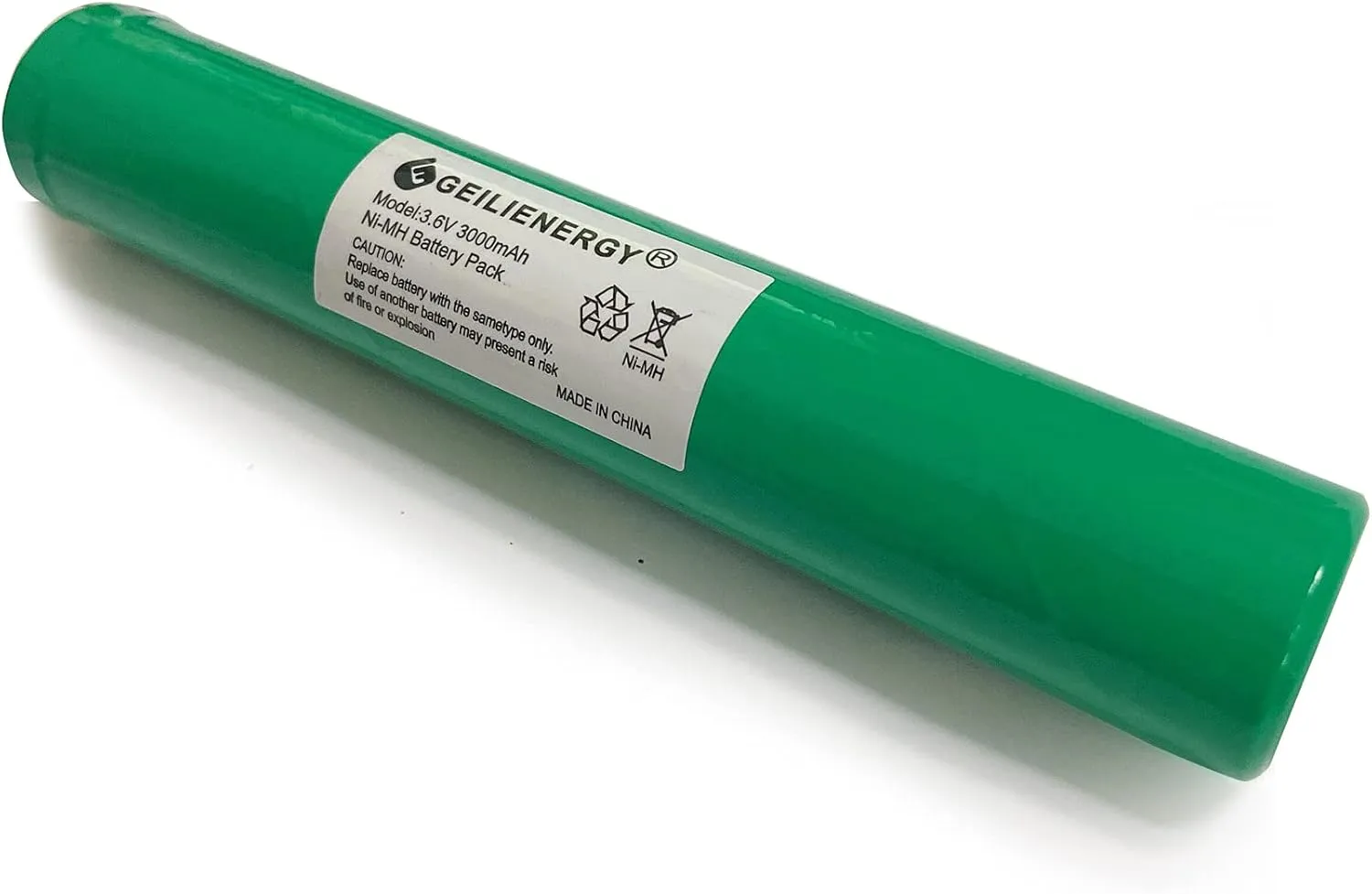3.6V 3000mAh Ni-MH Battery (2PACK) Compatible with Streamlight Stinger 75375 75175 LED HP, XT,DS,PolyStinger, Pelican M9, FL126 Flashlight