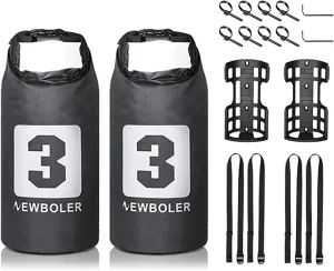 3L/7L Bike Fork Bag Waterproof Roll Dry Bag Bicycle Fork Bag Cycling Pack Bike Pannier