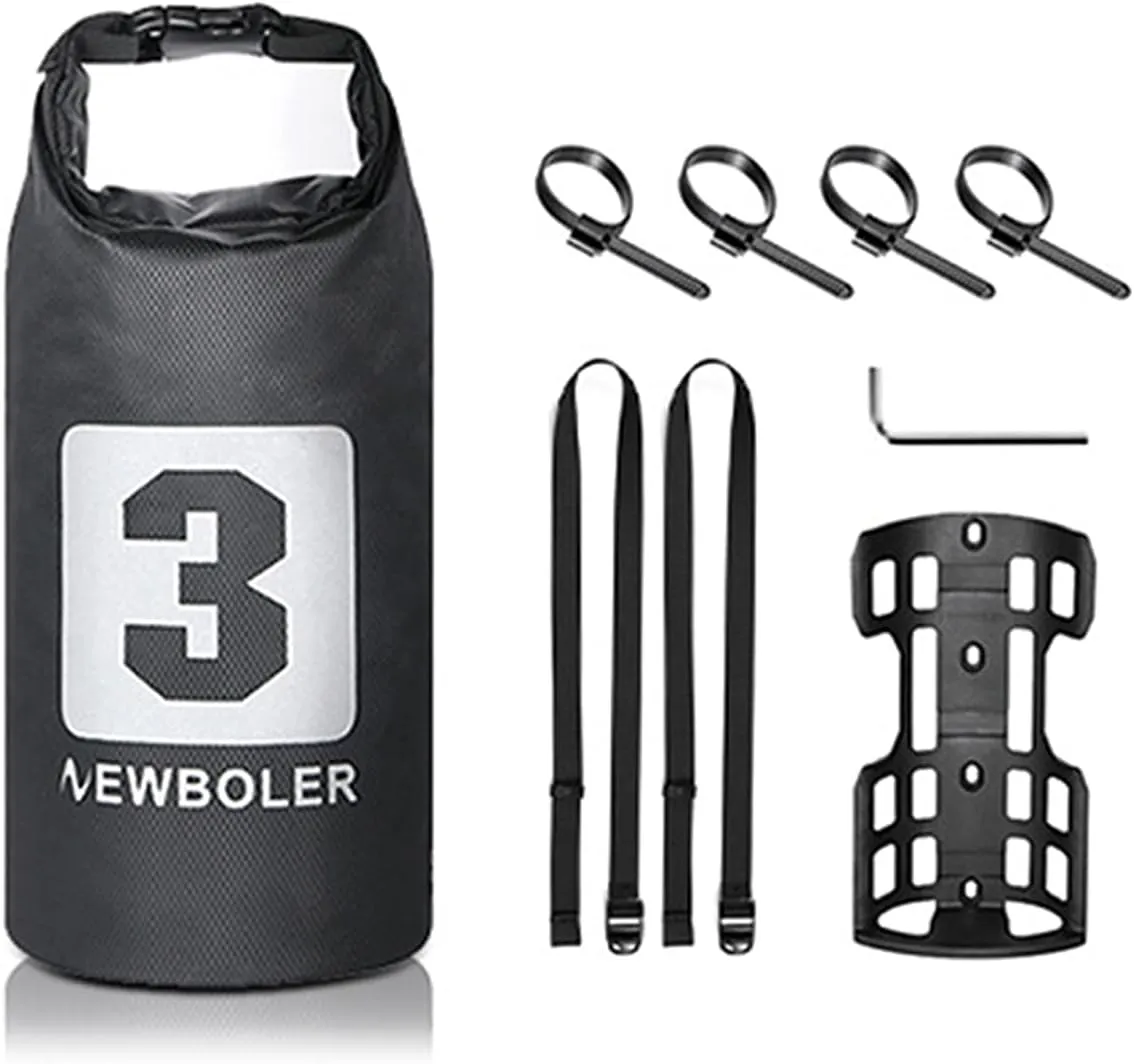 3L/7L Bike Fork Bag Waterproof Roll Dry Bag Bicycle Fork Bag Cycling Pack Bike Pannier