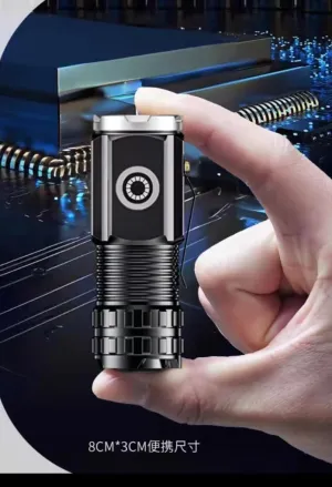3PCS MUOIE Three-Eyed Monster Mini Flashlight, with Long Range Illumination and Super Power