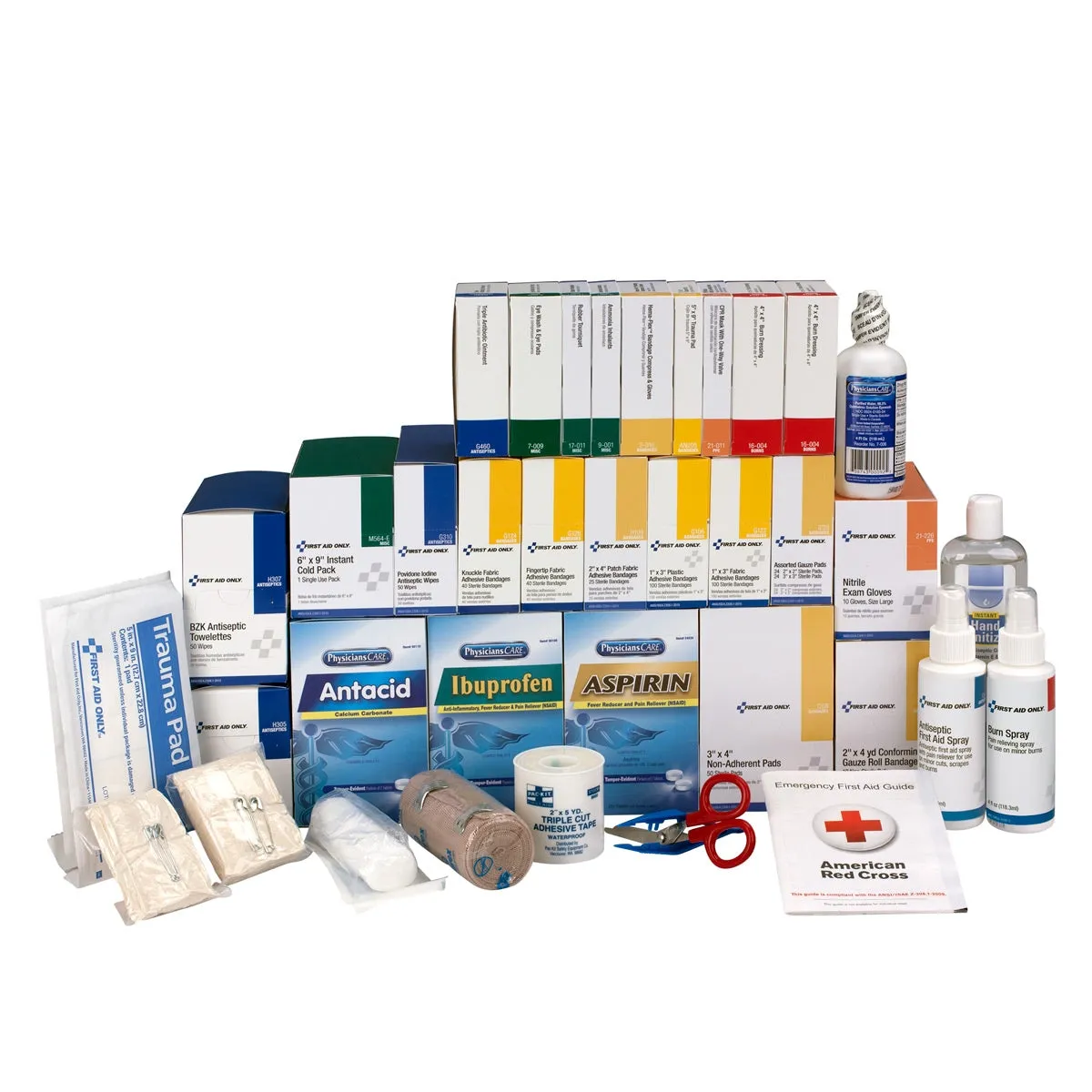 4 Shelf Class B , First Aid Kit Refill, with Medications