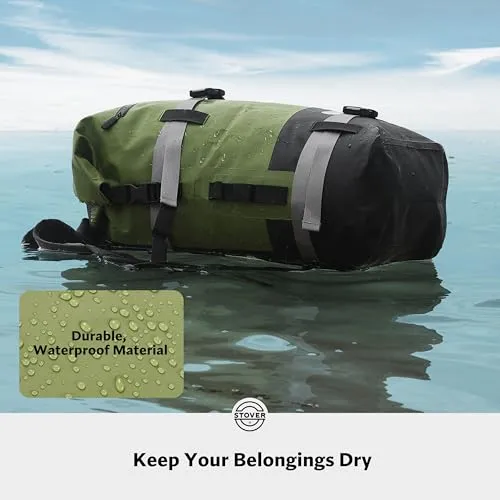 40L Waterproof Dry Backpack-Large Floating Dry Bag for Kayaking, Travel