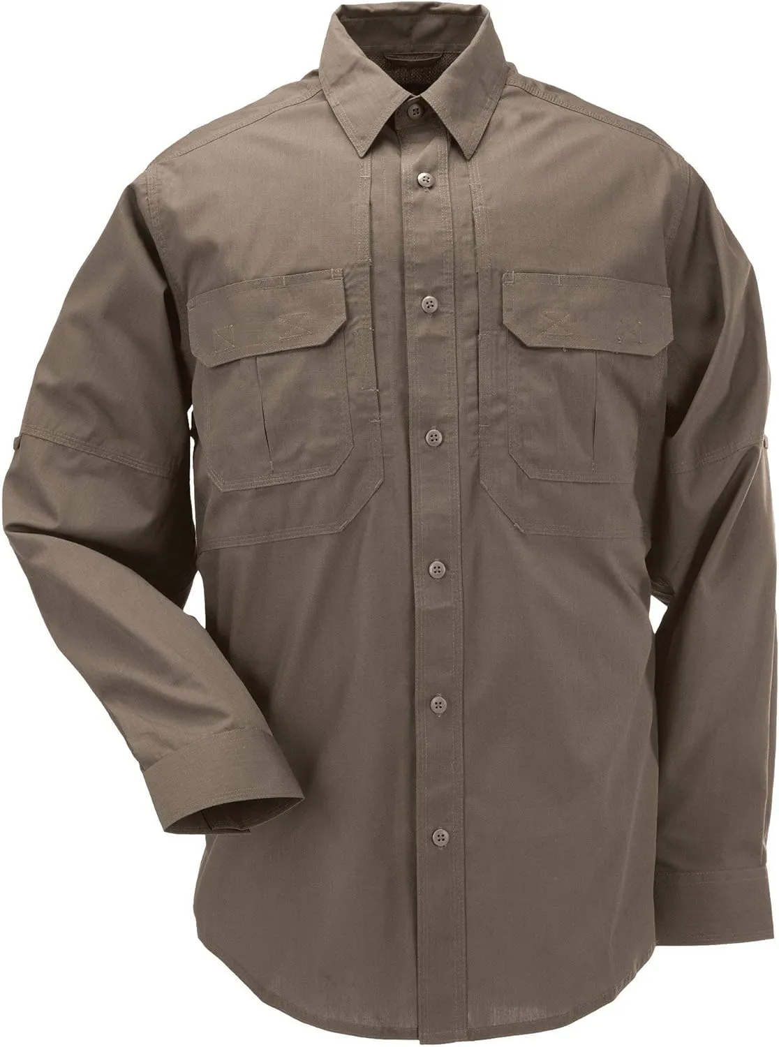5.11 Tactical Taclite Pro Long Sleeve Work Shirt, Poly-Cotton Fabric, Teflon Finish, Style 72175