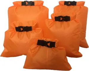 5Pcs Waterproof Storage Dry Bag Roll Top Sacks Lightweight Dry Sacks Swimming Snorkeling Bag Travel Storage Pack
