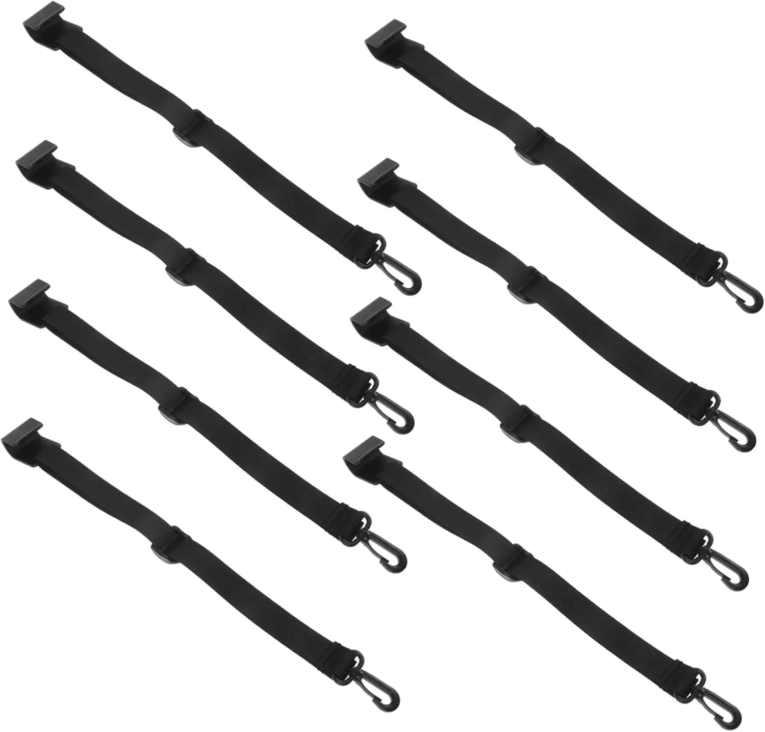 8pcs Tent Hanging Kit Motor Home Accessories for Camper Canopy Accessories Camping Tent Hooks Easy Install Multi-Purpose Shelter Hook