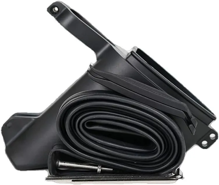 ABS Black Road bike tail bag, Hard Shell Waterproof seatpost saddle bag, Cycling Bike Accessories