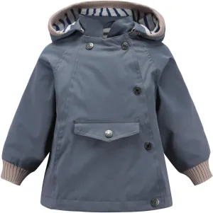 ACESTAR Boys Girls Waterproof Hooded Rain Jacket Kids Cotton Lined Rain Coat Toddler Windbreaker Spring Fall Raincoat