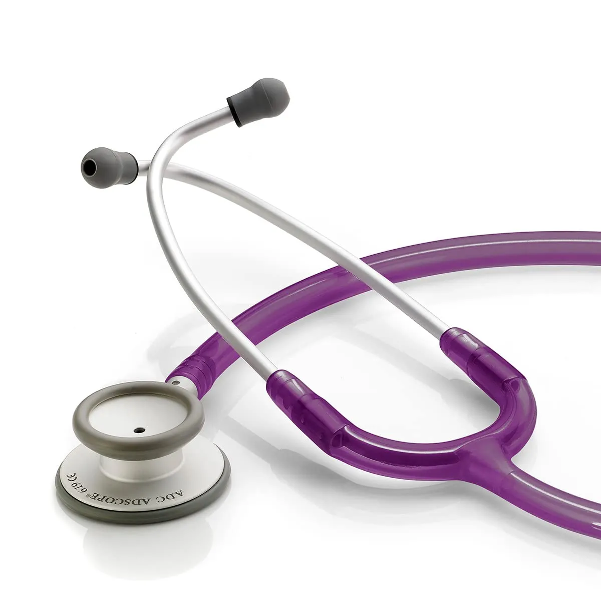 ADC - 619FV Adscope Lite 619 Ultra Lightweight Clinician Stethoscope with Tunable AFD Technology, Amethyst