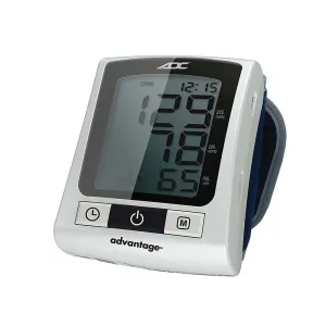 ADC Advantage 6015N Automatic Digital Wrist Blood Pressure Monitor, with Storage Case, BHS AA Rated