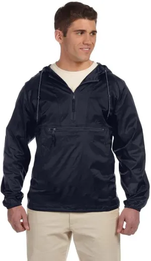 Adult Packable Nylon Jacket 4XL NAVY