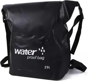 ALIANKE Black Floating Waterproof Dry Bag 5L/10L/20L/30L, Roll Top Sack Keeps Gear Dry for Kayaking, Rafting, Boating, Swimming, Camping, Hiking, Beach, Fishing