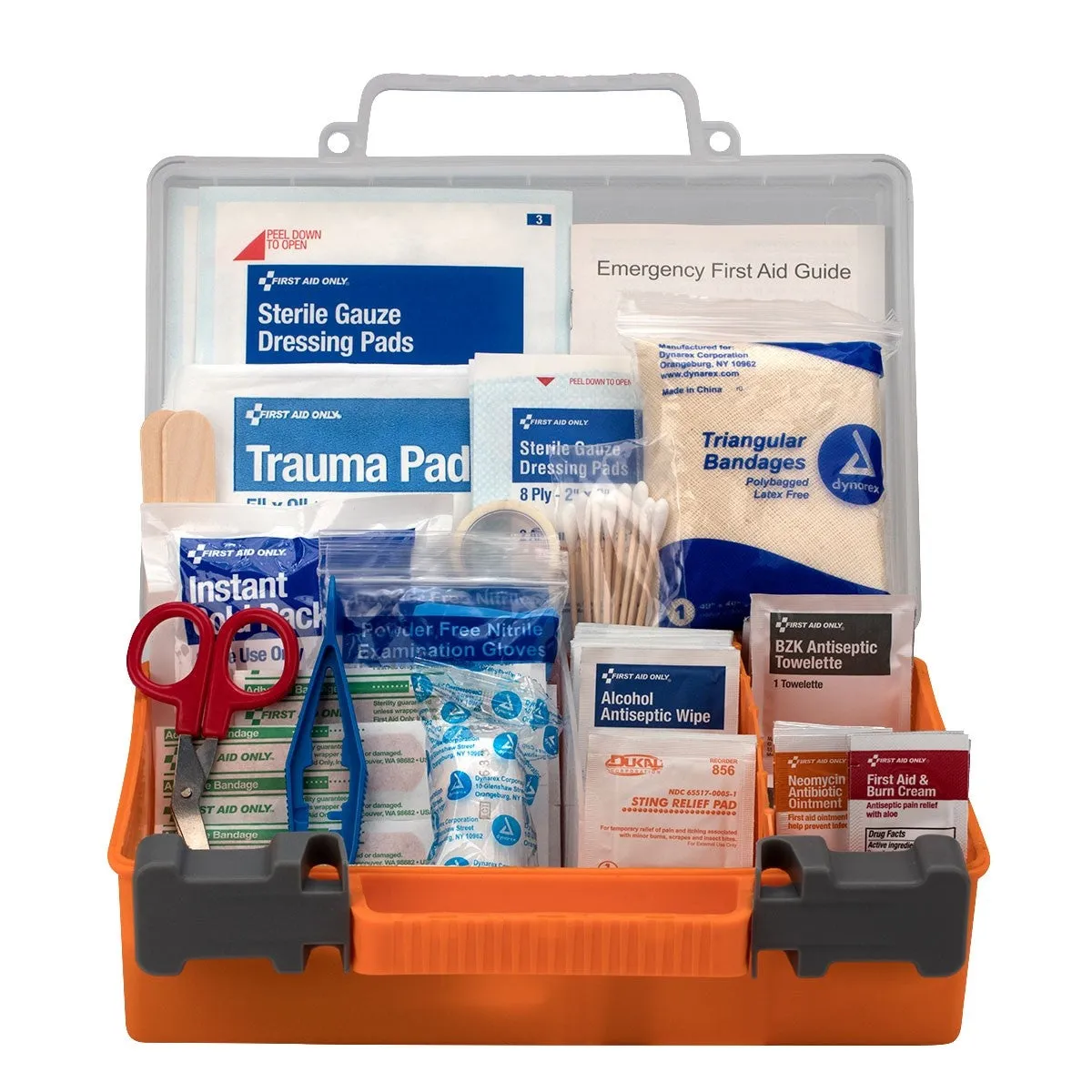 American Red Cross Clear Cover 118-piece First Aid Kit