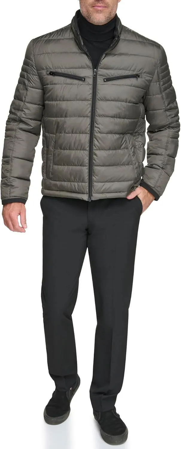 Andrew Marc mens Men's Packable Puffer Jacket
