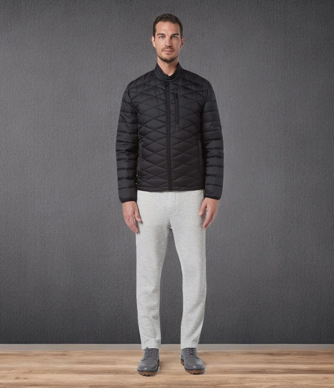 Andrew Marc Men's Packable Puffer Jacket
