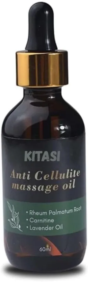 Anti-Cellulite Oil, 60ml, with Rheum Palmatum Root, Carnitine, Lavender Oil