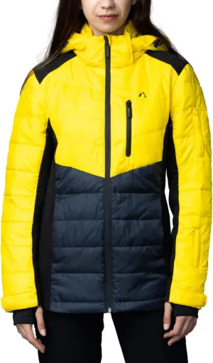 Apricoat EcoDown Jacket - Packable Lightweight Water-Resistant Hooded Puffer Jacket - Windproof Winter Coat with Insulation