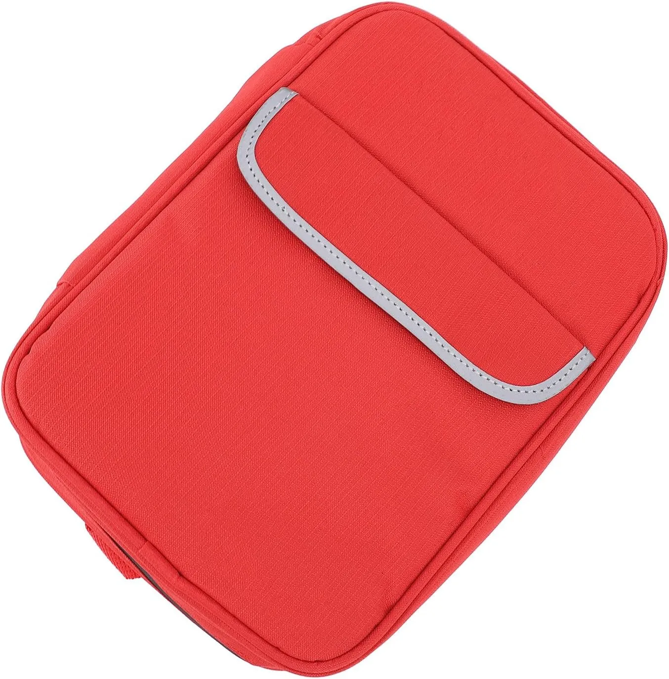 Aramox Multifunctional First Aid Bag Sturdy Polyester Emergency Kit Pouch for Hiking Camping Red