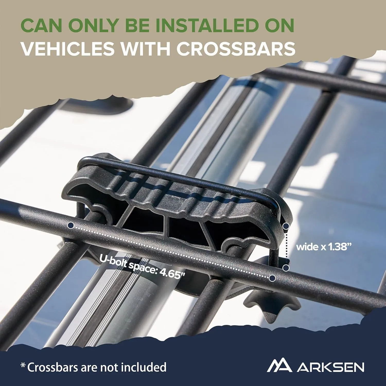 ARKSEN Skinny Roof Rack 64"x23"x6" Cargo Carrier with Waterproof Bag & Anti-Slip Mat, Heavy Duty Weather Resistant Top Mount Cargo Basket, Luggage Camping Gear Storage for Car, Truck or SUV Transport