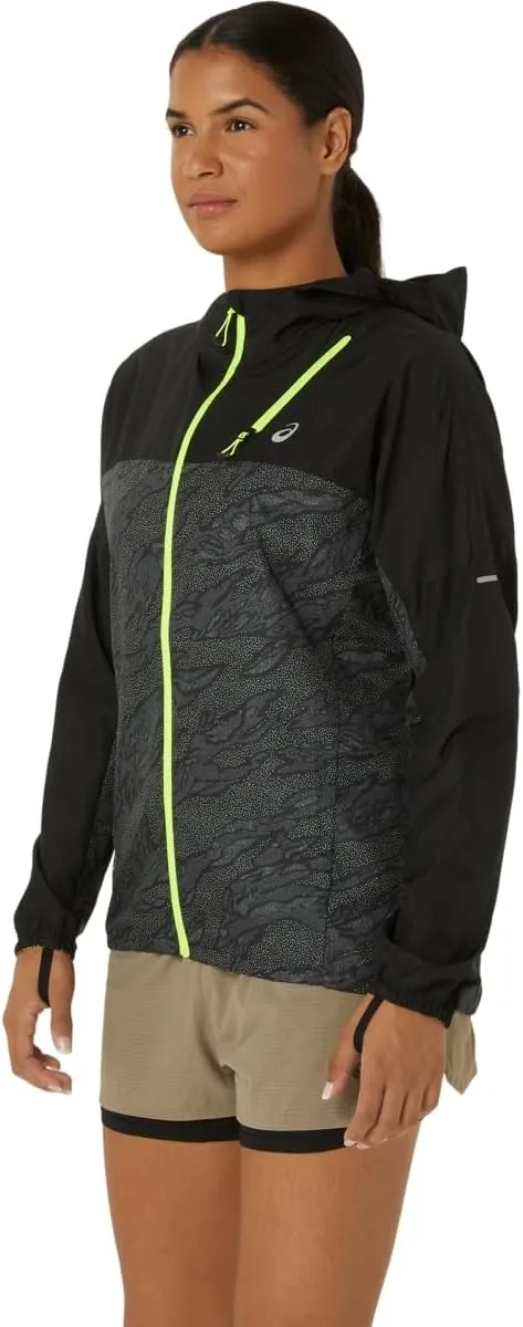 ASICS Women's FUJITRAIL PACKABLE WINDBREAKER RUNNING Apparel
