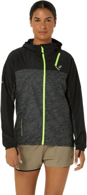 ASICS Women's FUJITRAIL PACKABLE WINDBREAKER RUNNING Apparel