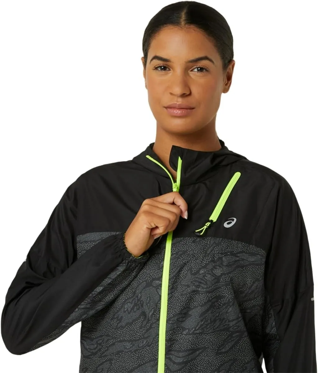 ASICS Women's FUJITRAIL PACKABLE WINDBREAKER RUNNING Apparel