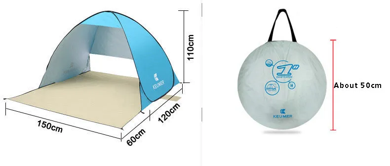 Automatic Pop Up Camping Tent