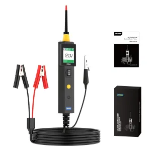 AUTOOL Automotive Circuit Tester Power Circuit Probe Tester Test Light Breaker Finder 0-70V AC DC Voltage Tester for 12V 24V Vehicle, with Voltmeter&Illumination, Component Activation/Continuity Test