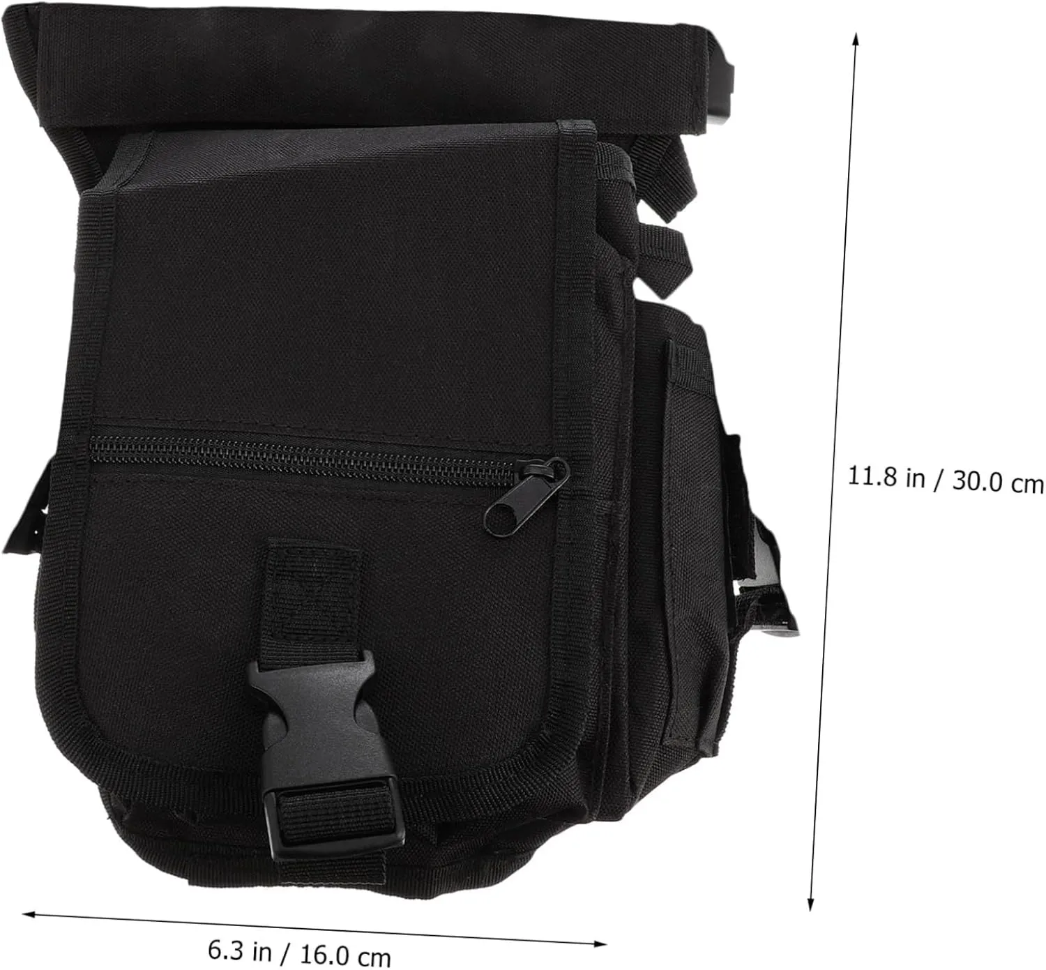 balacoo Thigh Fanny Pack Waist Belt Hiking Leg Bag Oxford Fabric Rainproof Outdoor