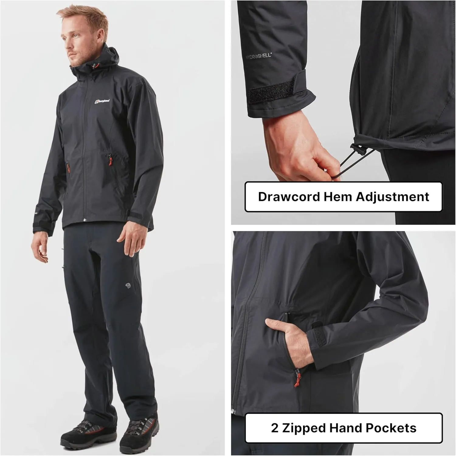 Berghaus Men's Stormcloud Waterproof Jacket