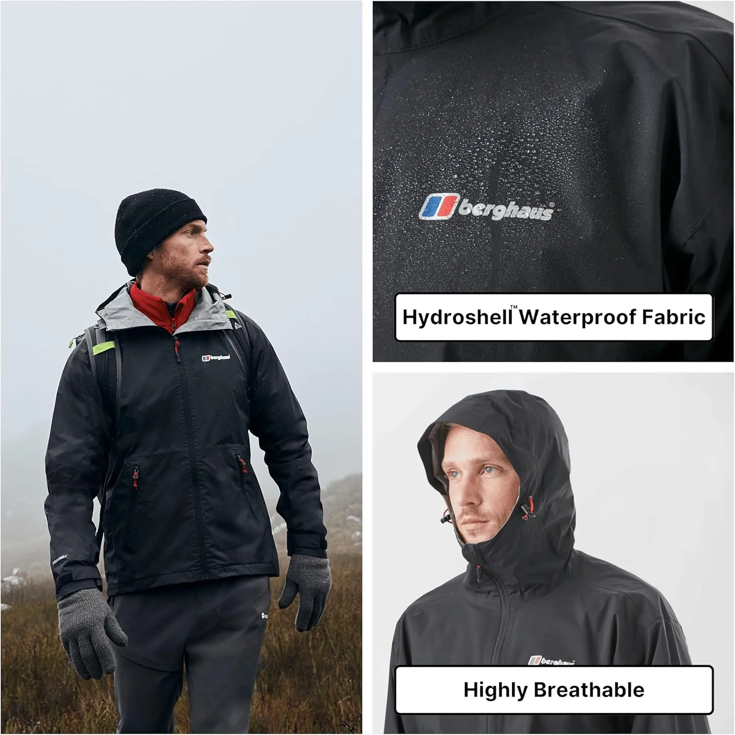 Berghaus Men's Stormcloud Waterproof Jacket