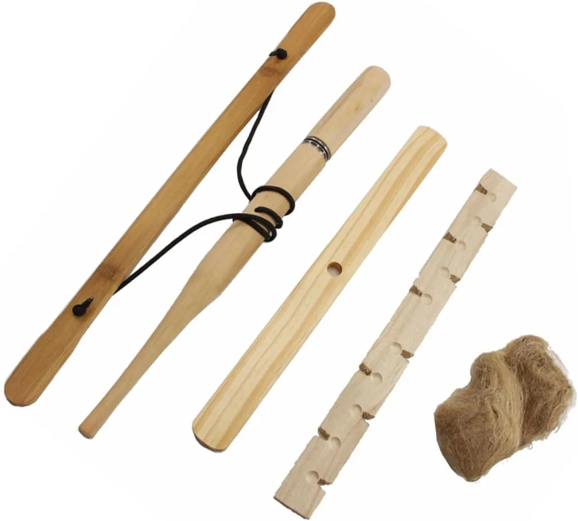 BESPORTBLE Camping Outdoor Fire Making Tool Bow Drill Kit Fire Starter for Campfires Emergency Kit Fire