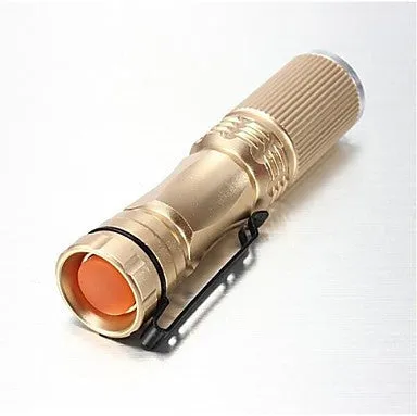 BG CREE XPE-Q5 600 Lumen 7W Zoomable LED Flashlight 1xAA/14500