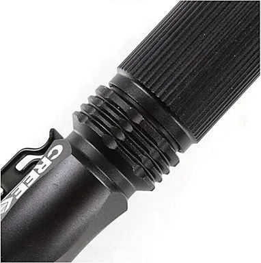 BG CREE XPE-Q5 600 Lumen 7W Zoomable LED Flashlight 1xAA/14500