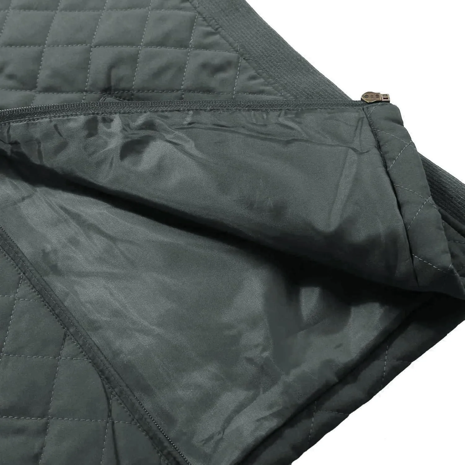 Bienzoe Women Quilted Casual Vest: Lightweight Packable Sleeveless Jacket