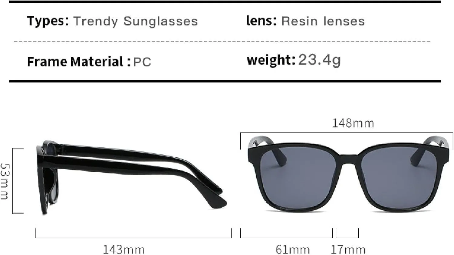 Big Frame Sunglasses Men Women Trendy Luxury Eyewear Outdoors Driving Sunglasses Uv400