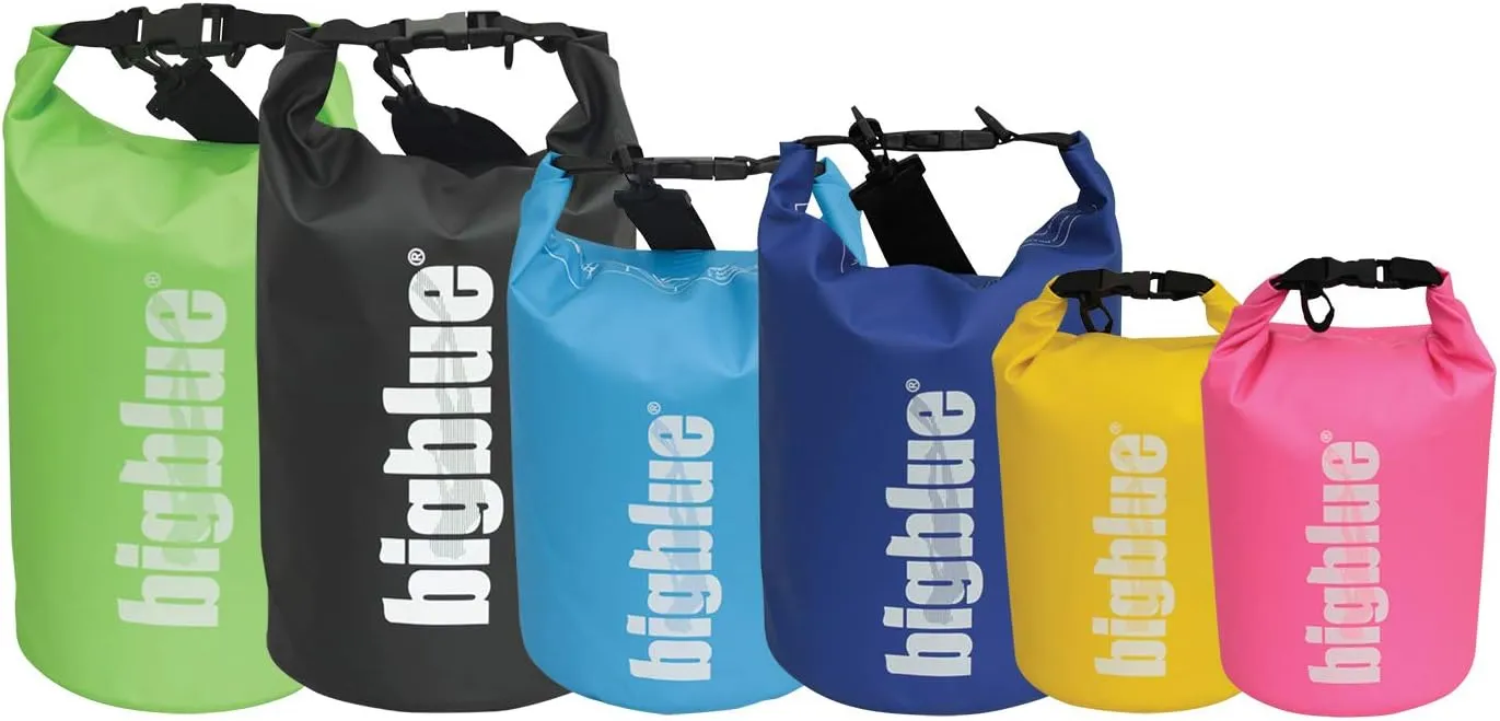 Bigblue Dive Lights Dry Bag with Buckle - 3 Liter, 5 Liter, 7 Liter