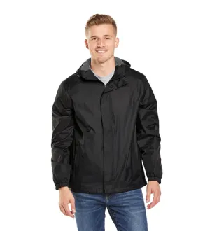Black Pack-It-Pocket Rain Jacket