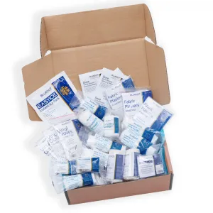 Blue Dot 50 Person HSE First Aid Kit Refill