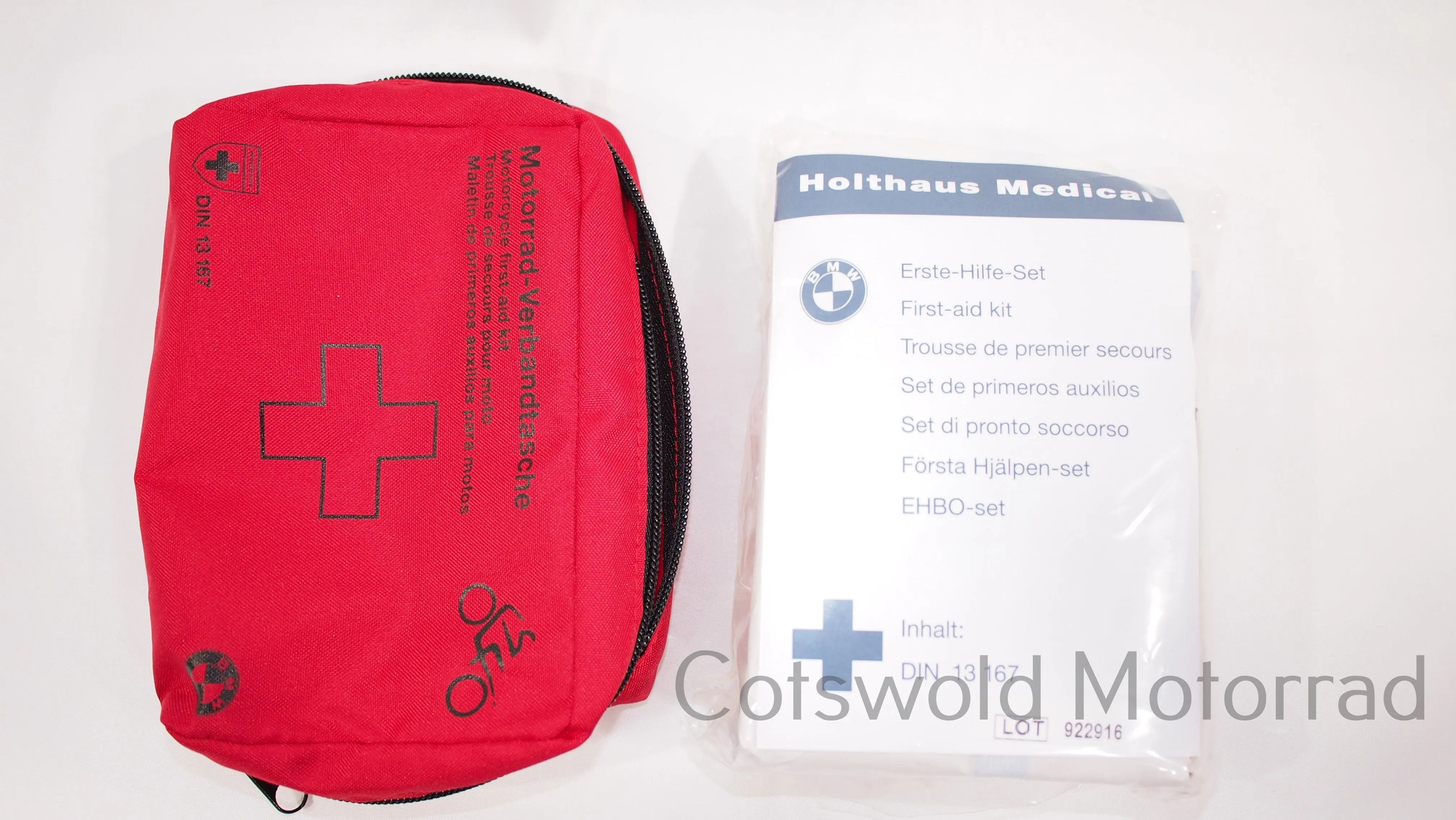 BMW Motorrad Large First Aid Kit (DIN 13167)