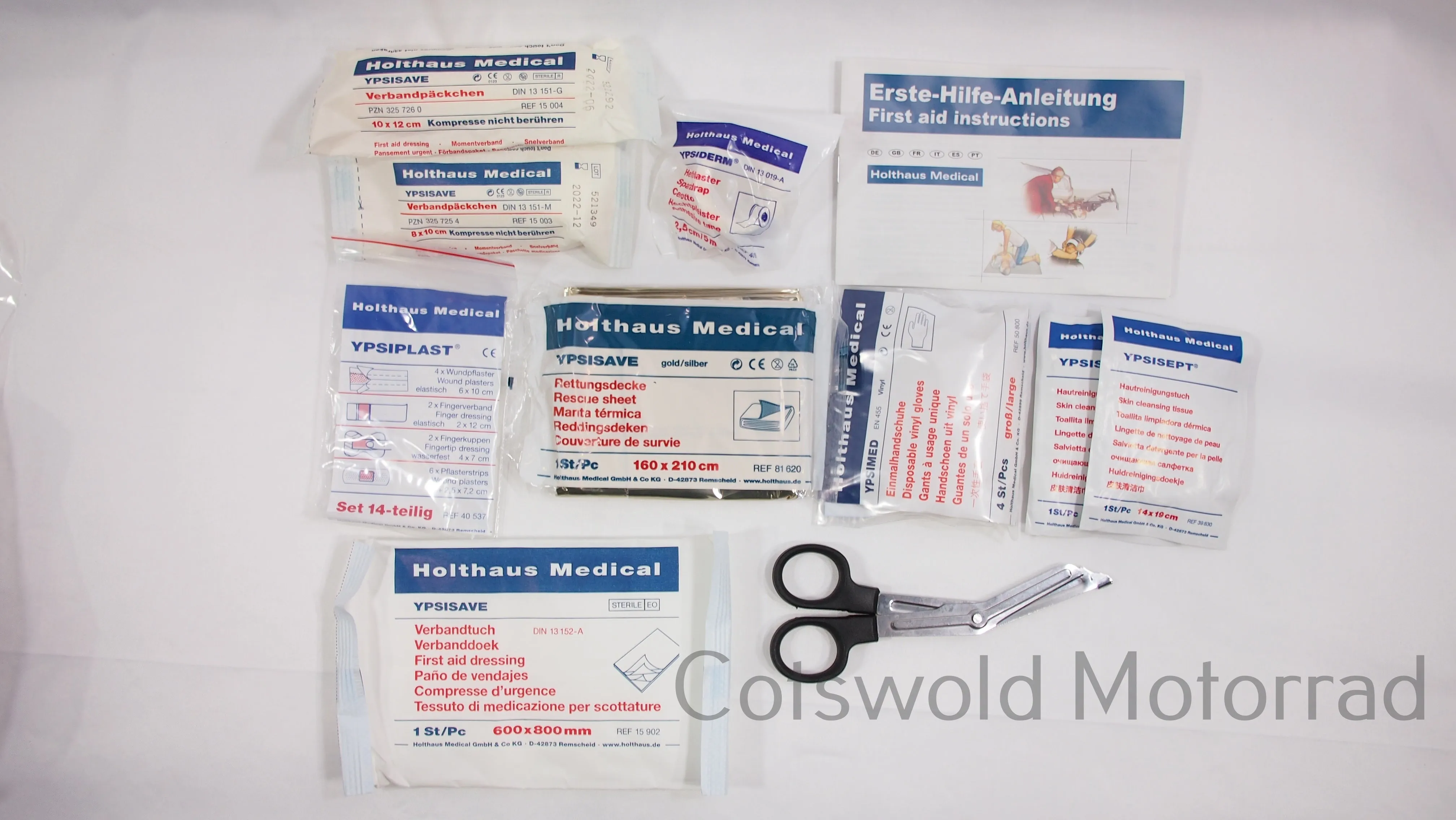 BMW Motorrad Large First Aid Kit (DIN 13167)