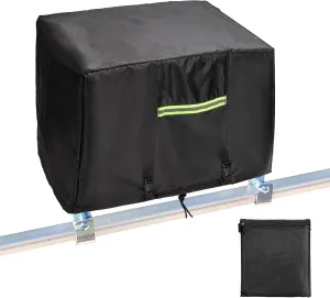 Boat Grill Cover, Marine BBQ Grill Cover, 420D Heavy Duty Oxford Fabric, Wind-Proof/Water-Proof/UV Protection